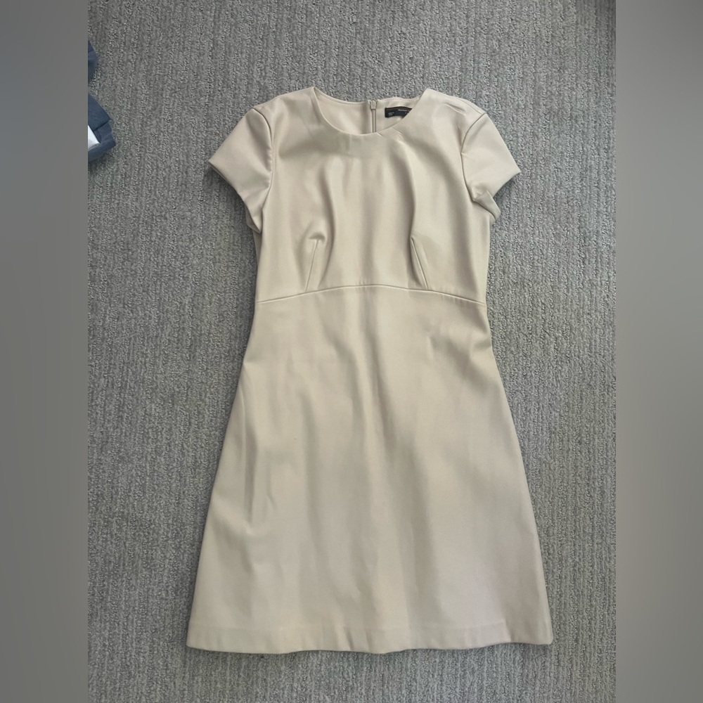 Leather Zara dress
